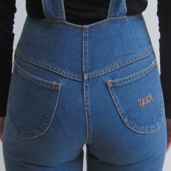 Ziggy 70s crop flare overalls - Picture 10 of 14